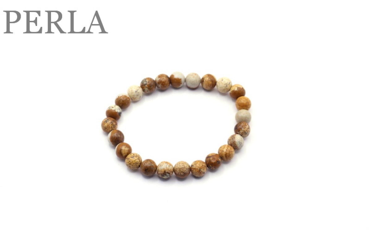 náramokguličkajaspispieskový