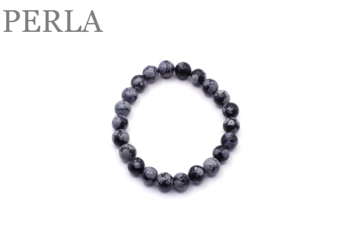 náramokguličkaobsidiánvloč